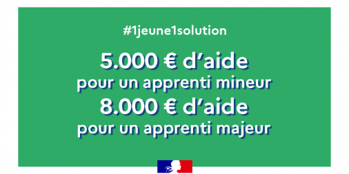 Plan 1 jeune 1 solution, les aides mise en place.